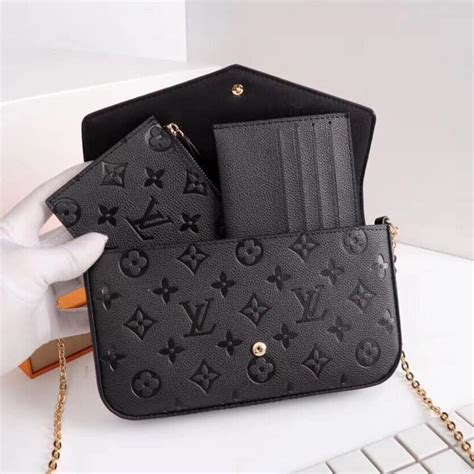 black clutch handbags louis vuitton|black Louis Vuitton crossbody bag.